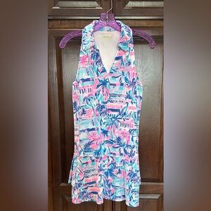 EUC~ Lilly Pulitzer size S ~ UPF 50 Luxletic Dania dress ~ Stunning